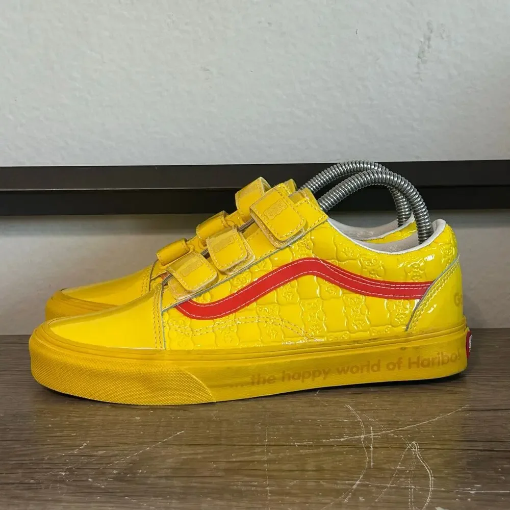 Vans X Haribo Old Skool Women’s Athletic Skate Shoes Sneakers Size 7.5 Yellow